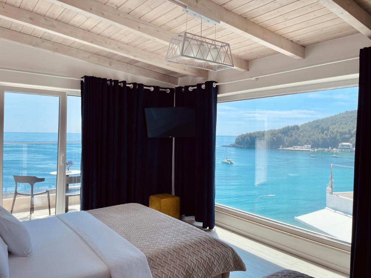 Bed and Breakfast Ionian Terrace Himare Esterno foto