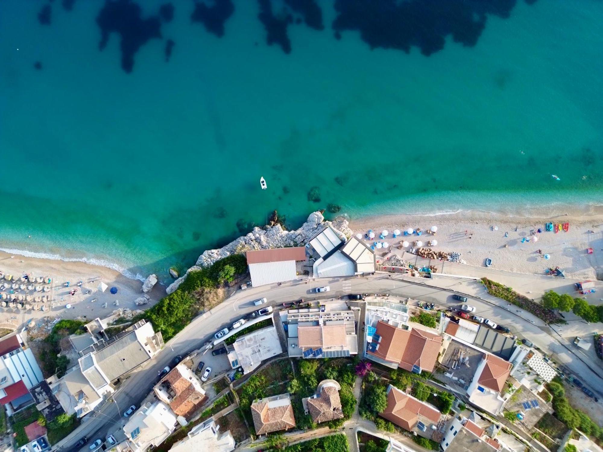 Bed and Breakfast Ionian Terrace Himare Esterno foto