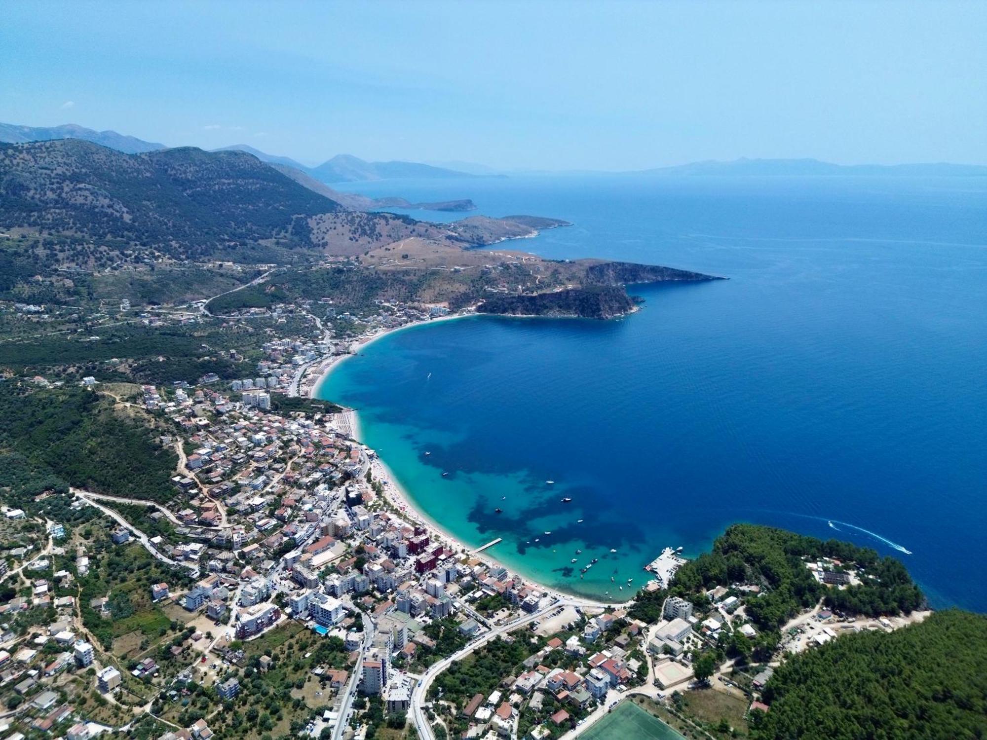 Bed and Breakfast Ionian Terrace Himare Esterno foto