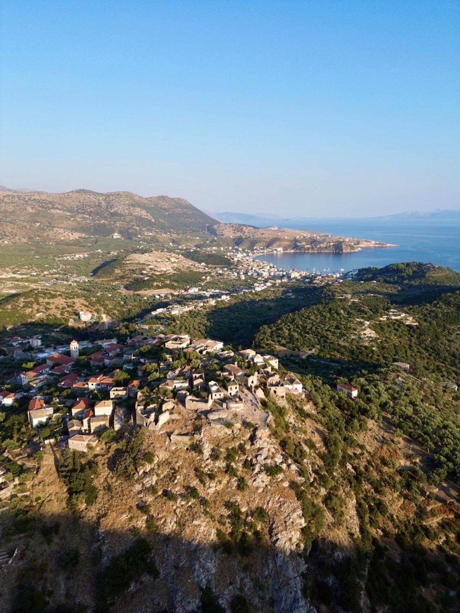 Bed and Breakfast Ionian Terrace Himare Esterno foto